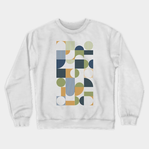 Block print Autumn 2021 Crewneck Sweatshirt by MickeyEdwards